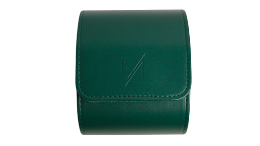 LEATHER WATCH ROLL SINGLE VERDE